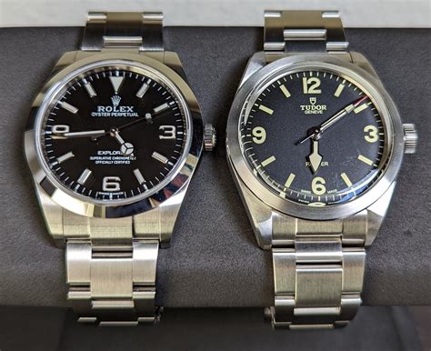 rolex explorer 1 vs tudor heritage ranger|IN.